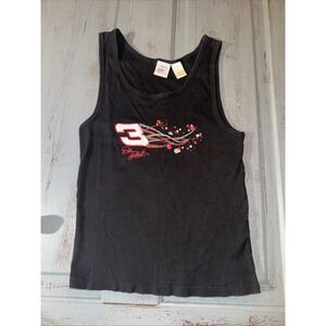 Winners Circle Y2K Dale Earnhardt Sr. #3 NASCAR Black Tank Top - Medium
